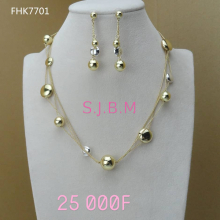 Bijoux sublimes or plaqué
