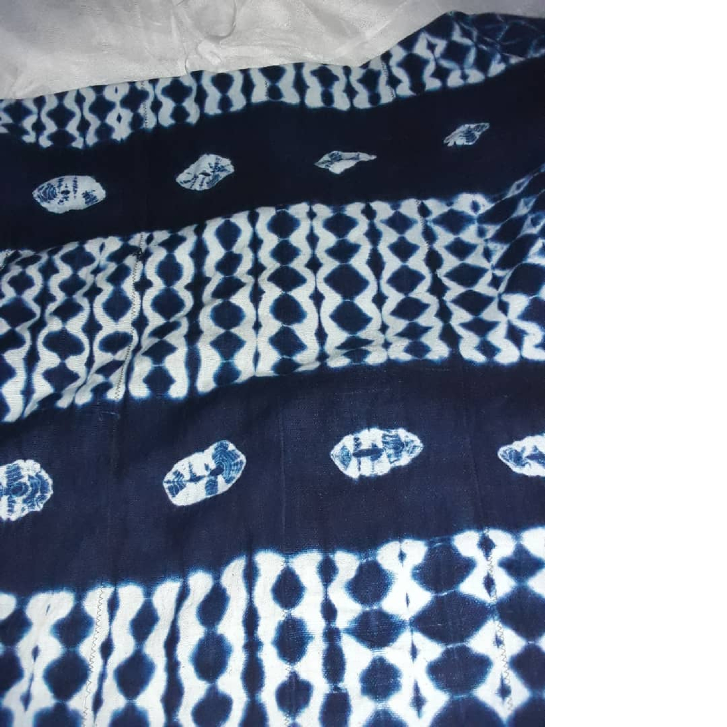 Tissu indigo 