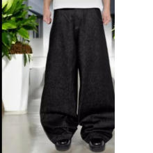 Jean baggy noir 