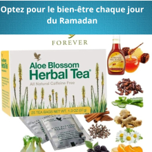 Aloe blossom herbal tea